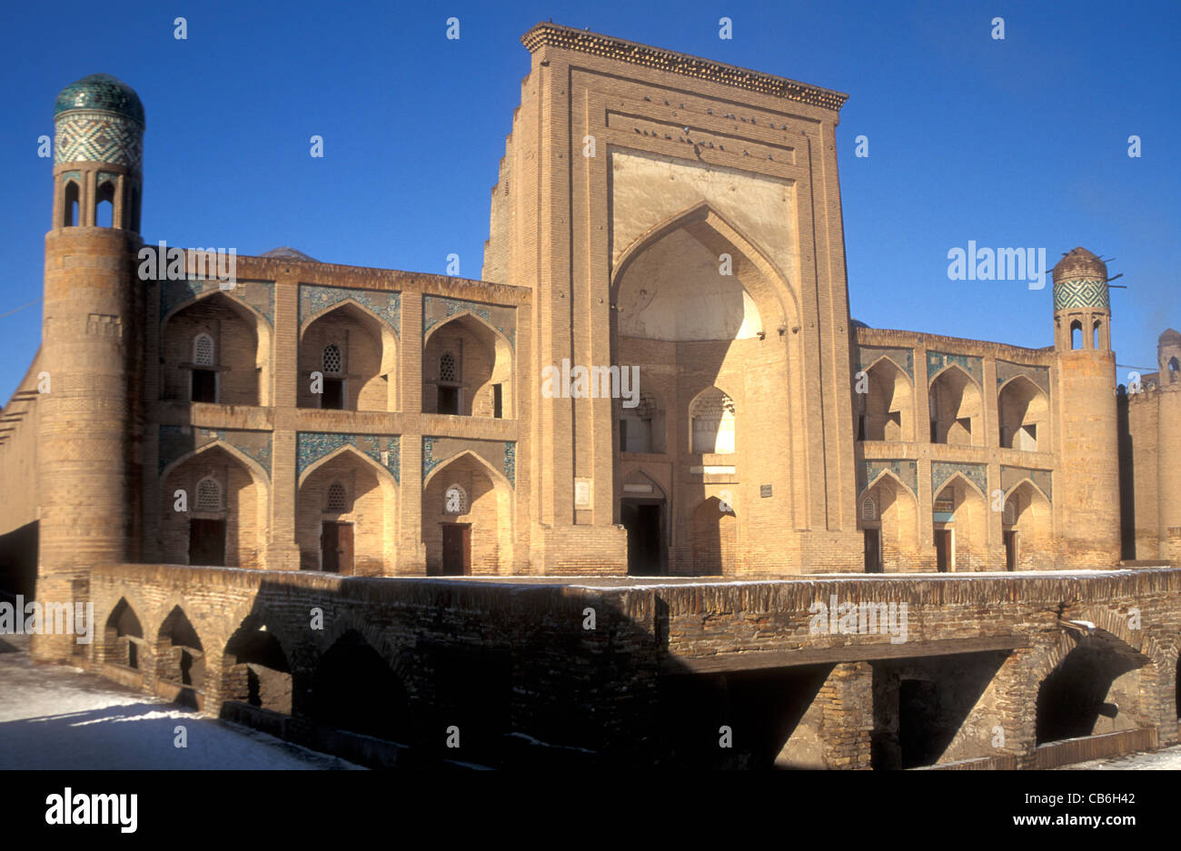 The Kutlug Murad Inak madrassah built in the early 19th century in Khiva, Uzbekistan Stock Photo