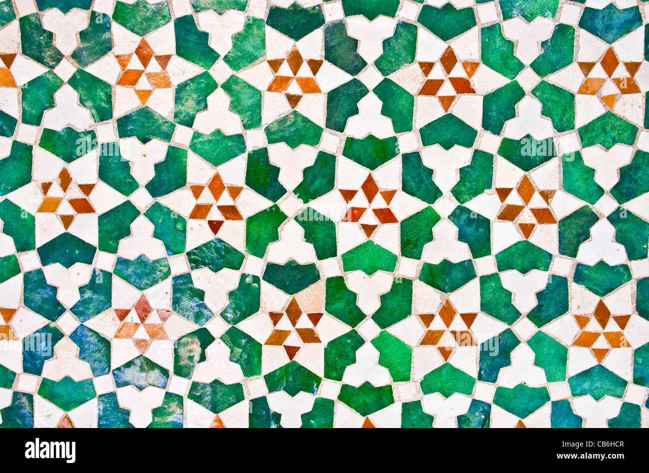 colorful moroccan mosaic wall as a background Stock Photo - Alamy