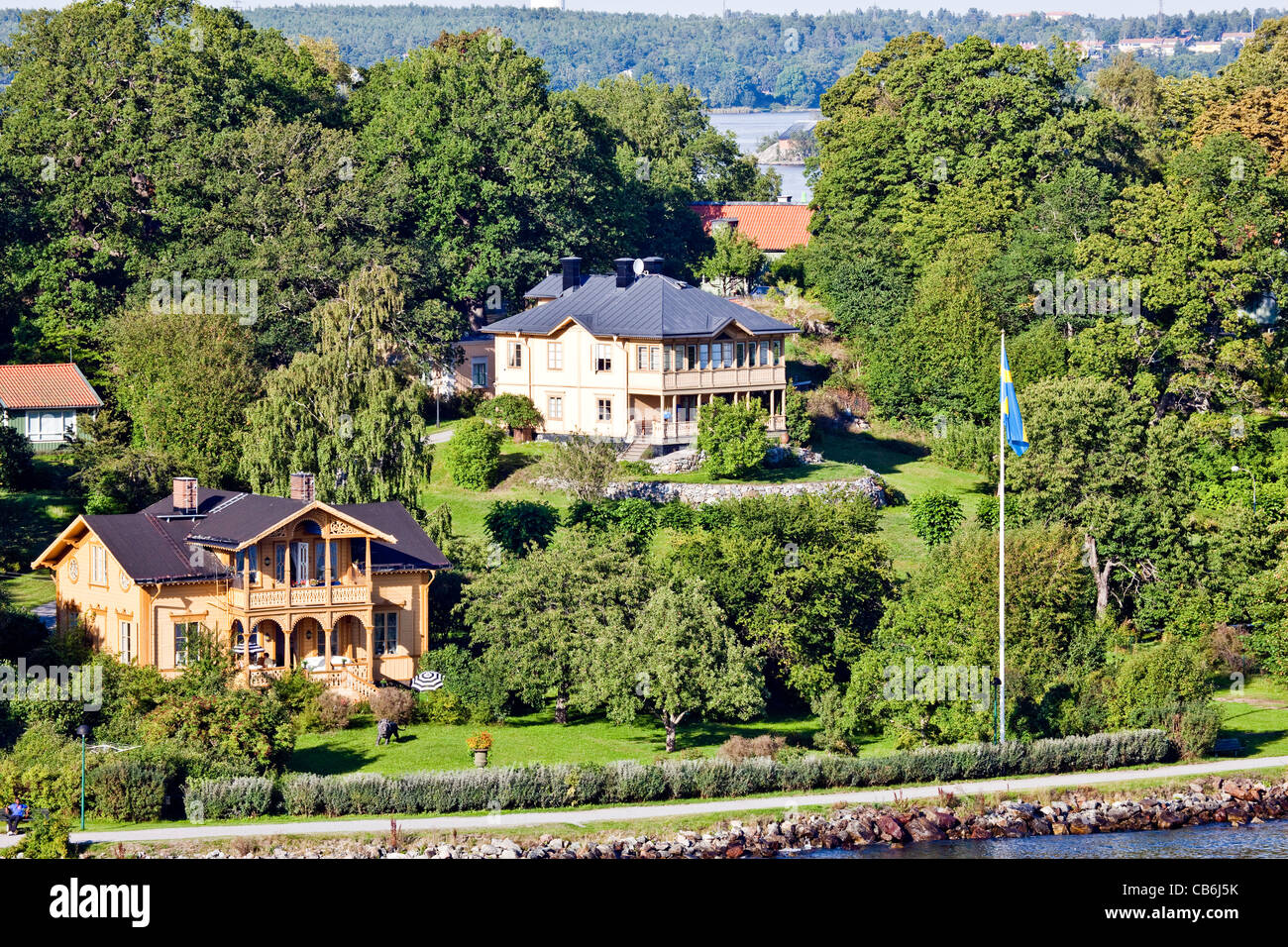 Stockholm Archipelago and Waterways and Islands for shipping and