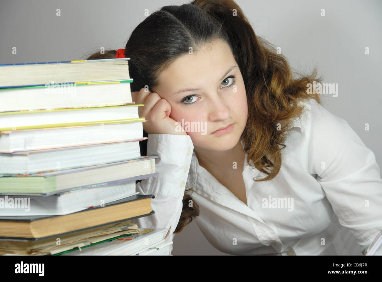 schoolgirl Stock Photo