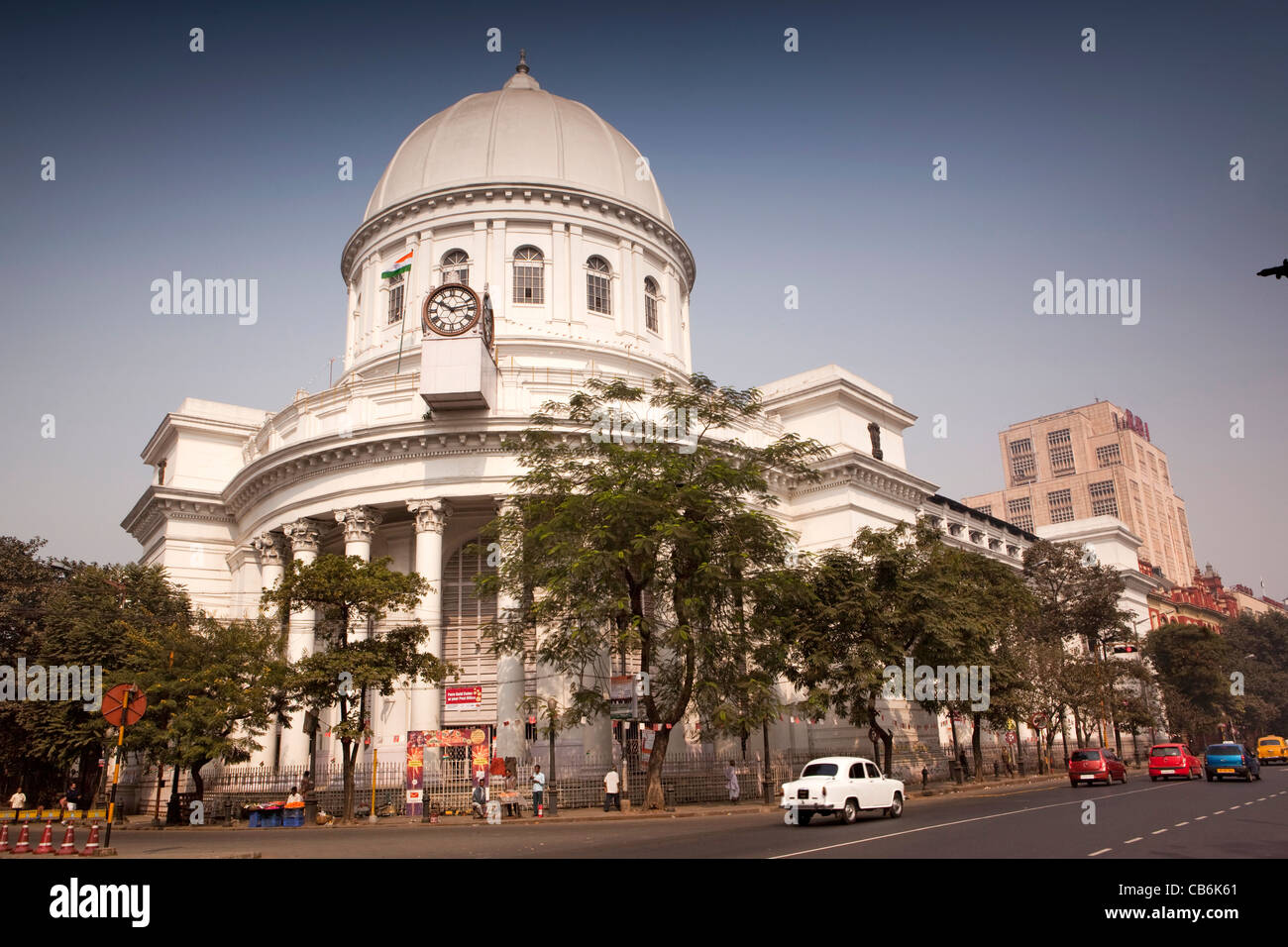 India, West Bengal, Kolkata, BBD Bagh, GPO Building, site of historic Black Hole of Calcutta event Stock Photo