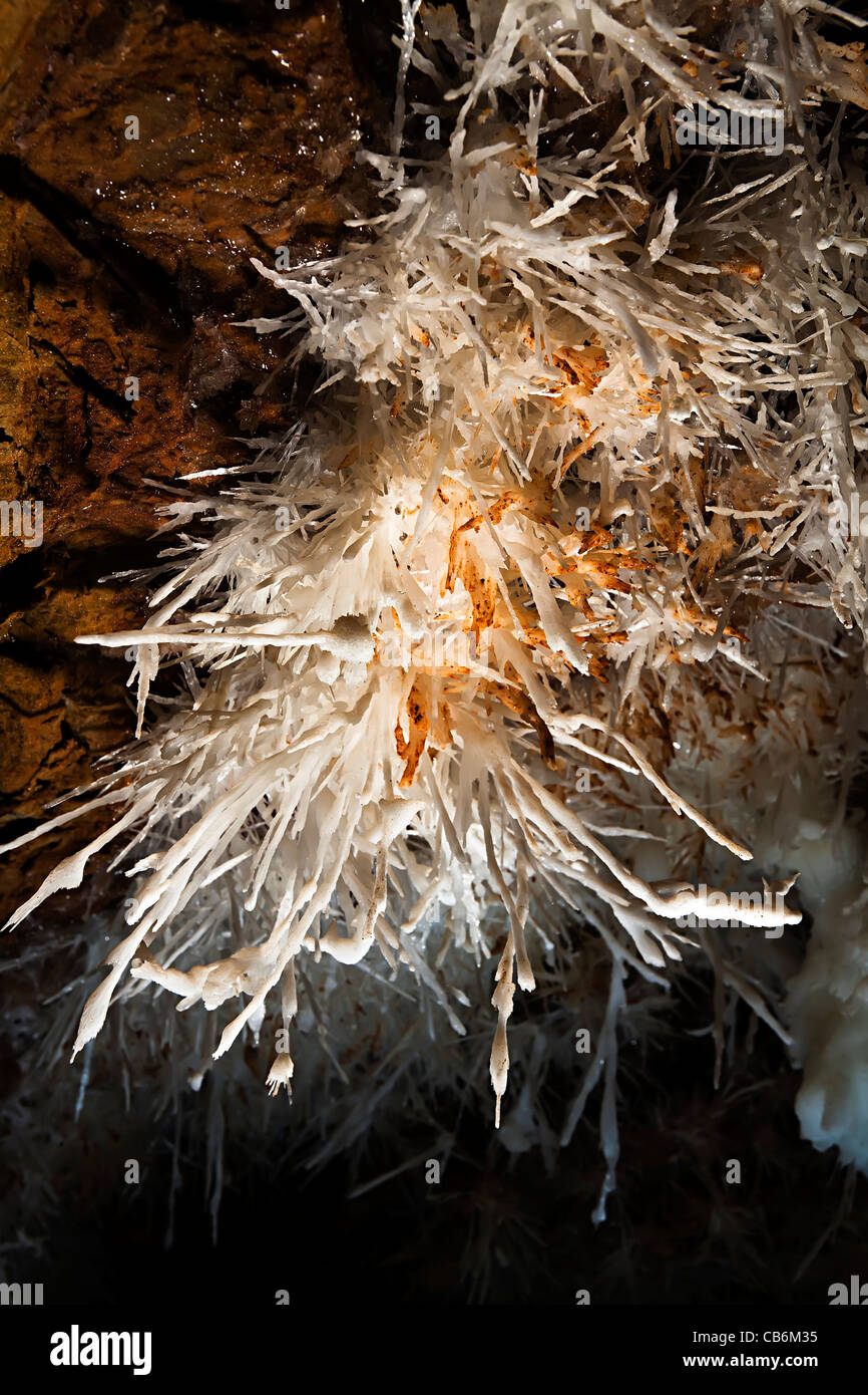 Formations in French cave France Stock Photo Alamy