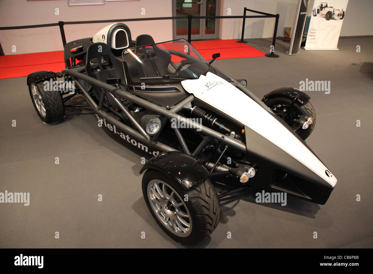 Ariel Atom Sportscar shown at the Essen Motor Show in Essen, Germany, on November 29, 2011 Stock Photo