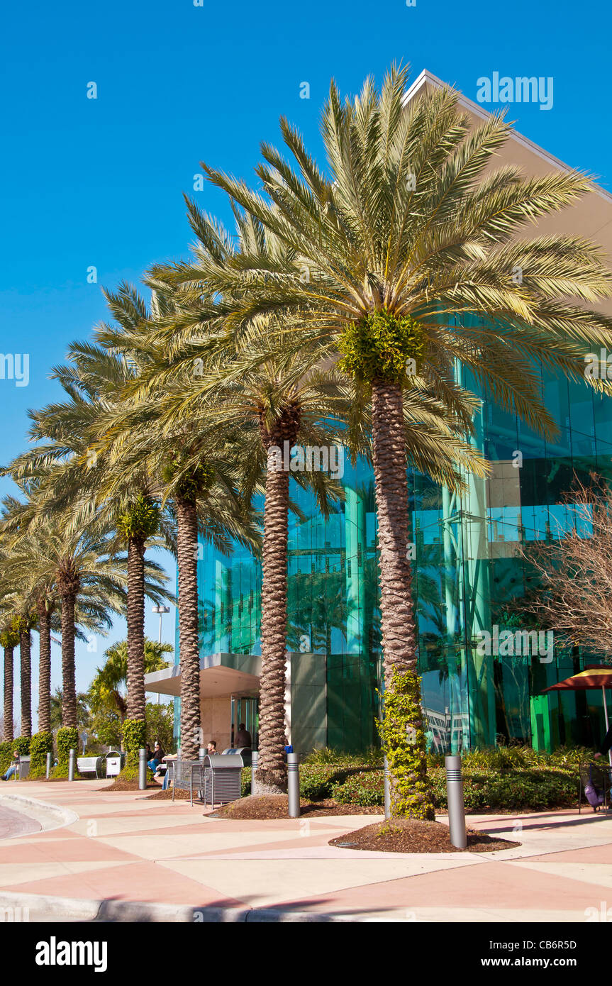 Orlando Florida,  Mall at Millenia upscale shopping mall and popular tourist destination Stock Photo