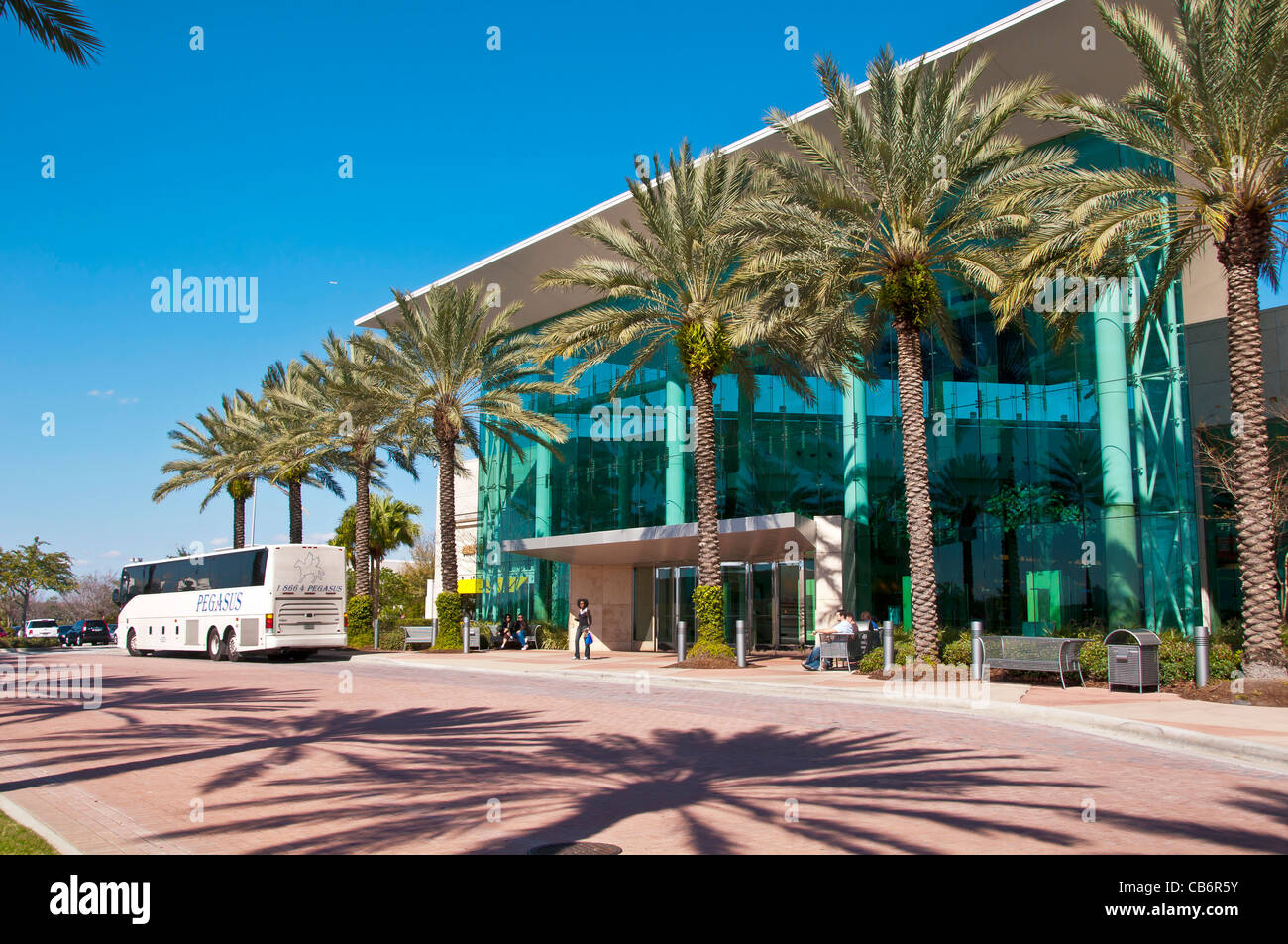 Orlando Florida, Mall at Millenia upscale shopping mall and