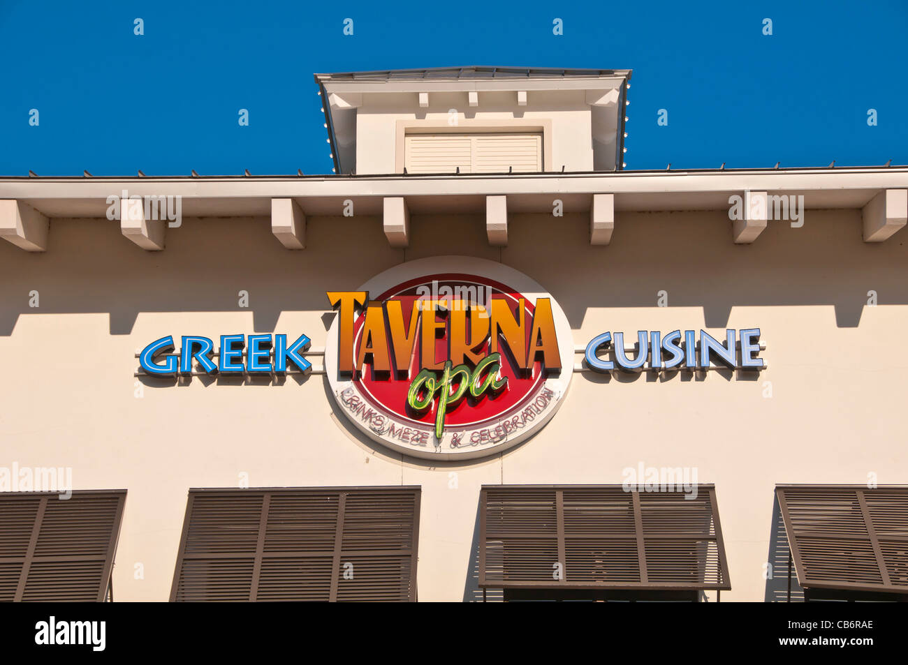 Orlando Florida,Taverna Opa Greek Restaurant at Pointe Orlando on