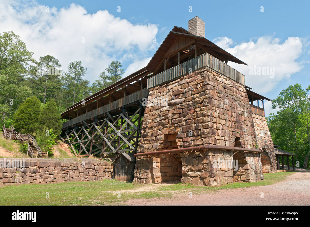 Alabama, McCalla, Tannehill Ironworks Historical State Park, Furnace