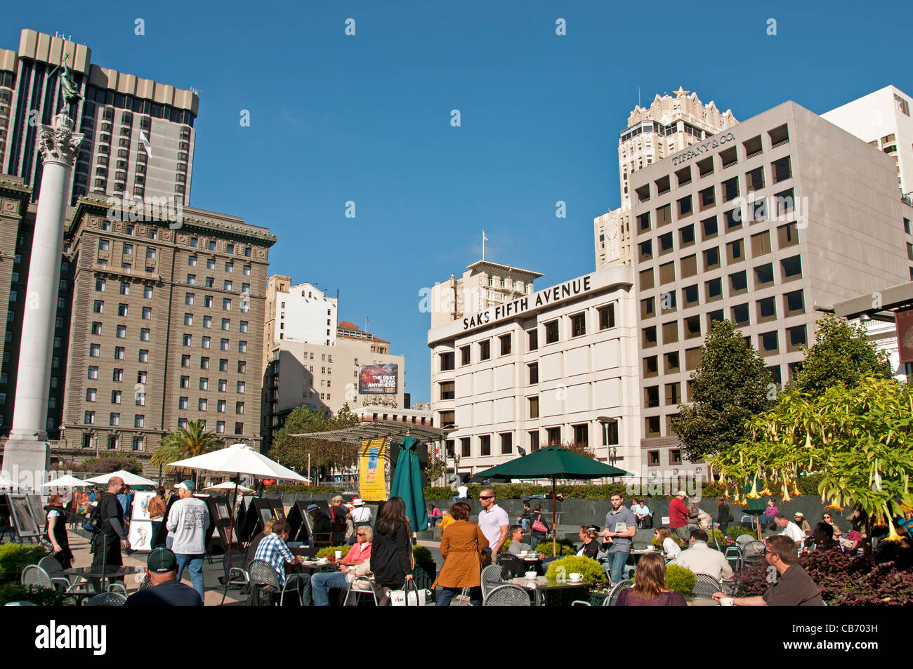 Union Square San Francisco Bar Pavement restaurant California United