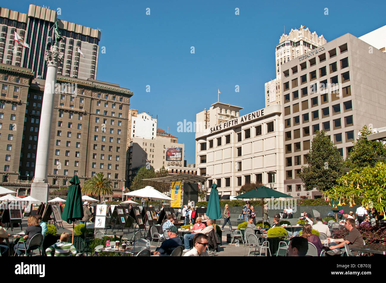 Union Square San Francisco Bar Pavement restaurant California United