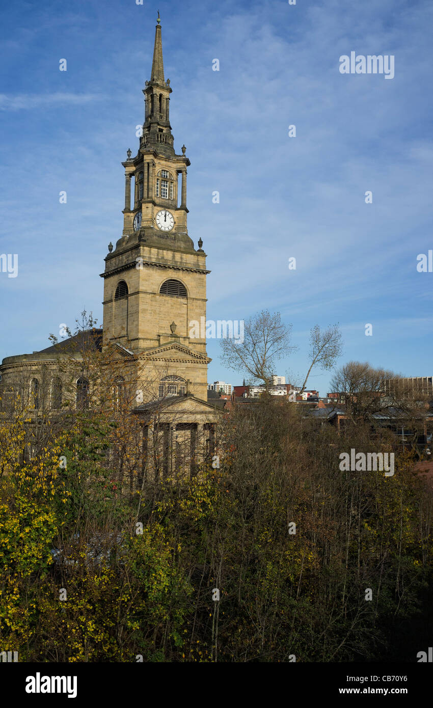 All Saint's Church Newcastle-upon-Tyne Stock Photo