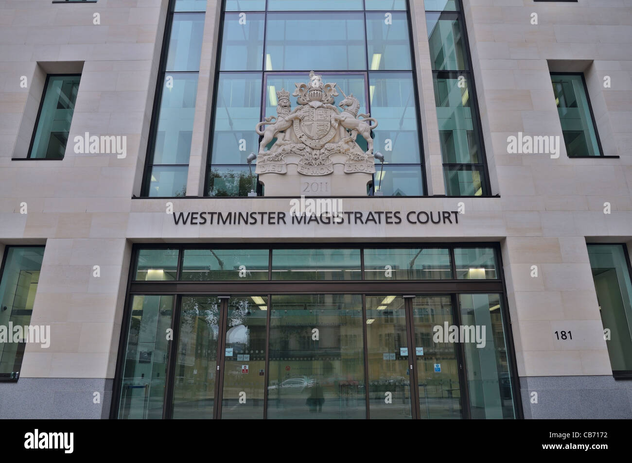 London Building of Westminster Magistrates Court, Marylebone Road