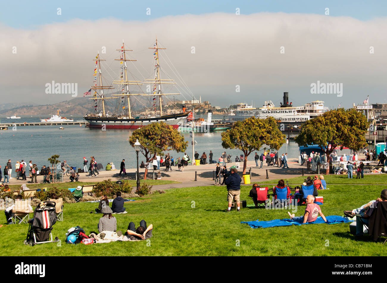 Marina Fishermans Wharf San Francisco California USA Stock Photo