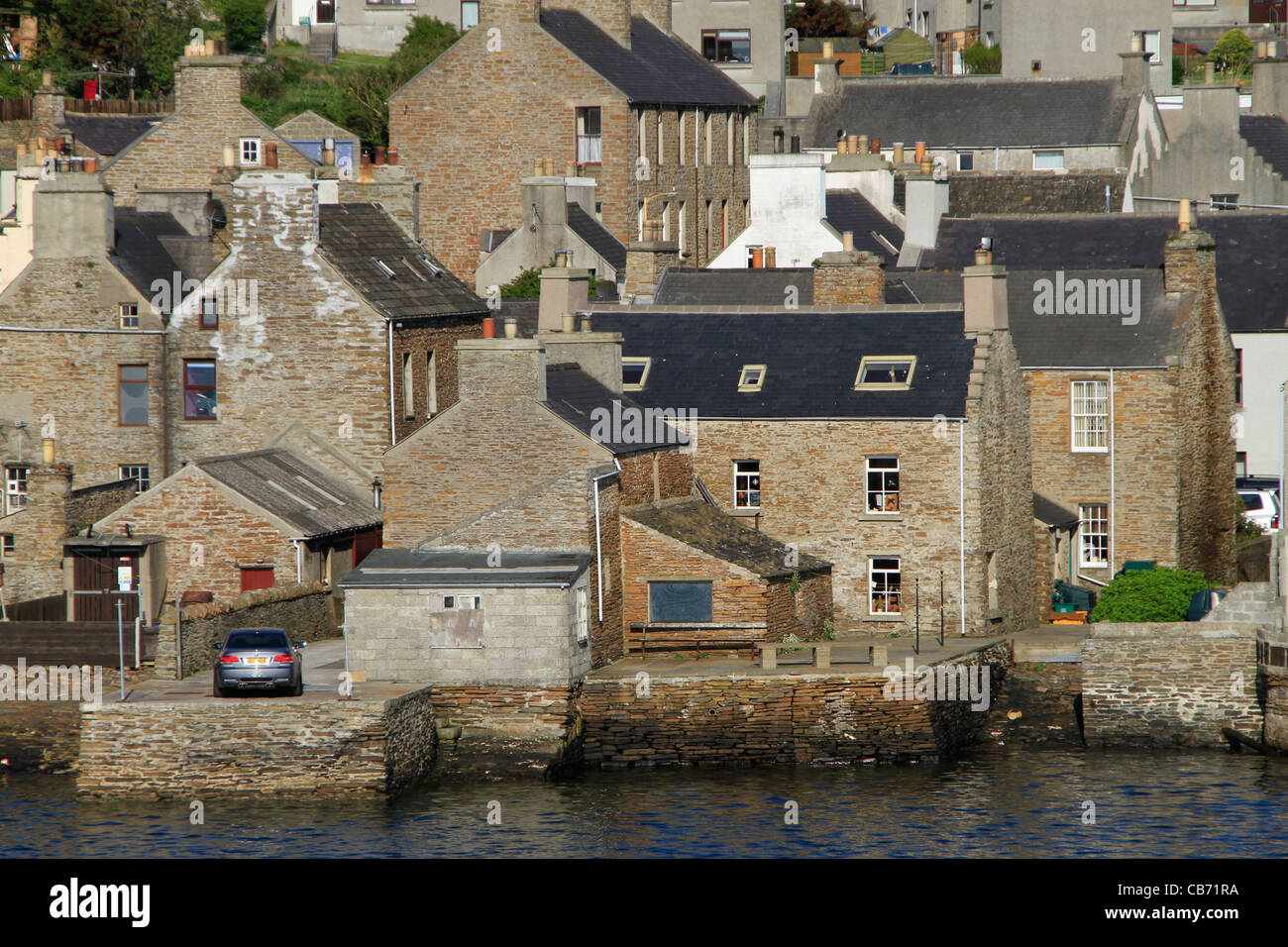 Orkney, Stromness waterfront Stock Photo