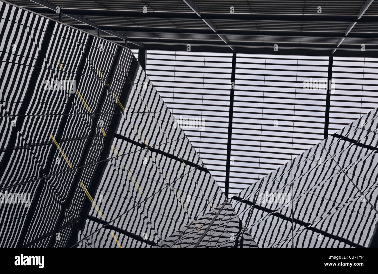 London: Abstract graphic background formed by the architectural designs ...