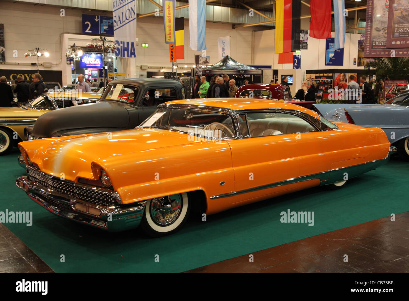 Classic American car shown at the Essen Motor Show in Essen, Germany