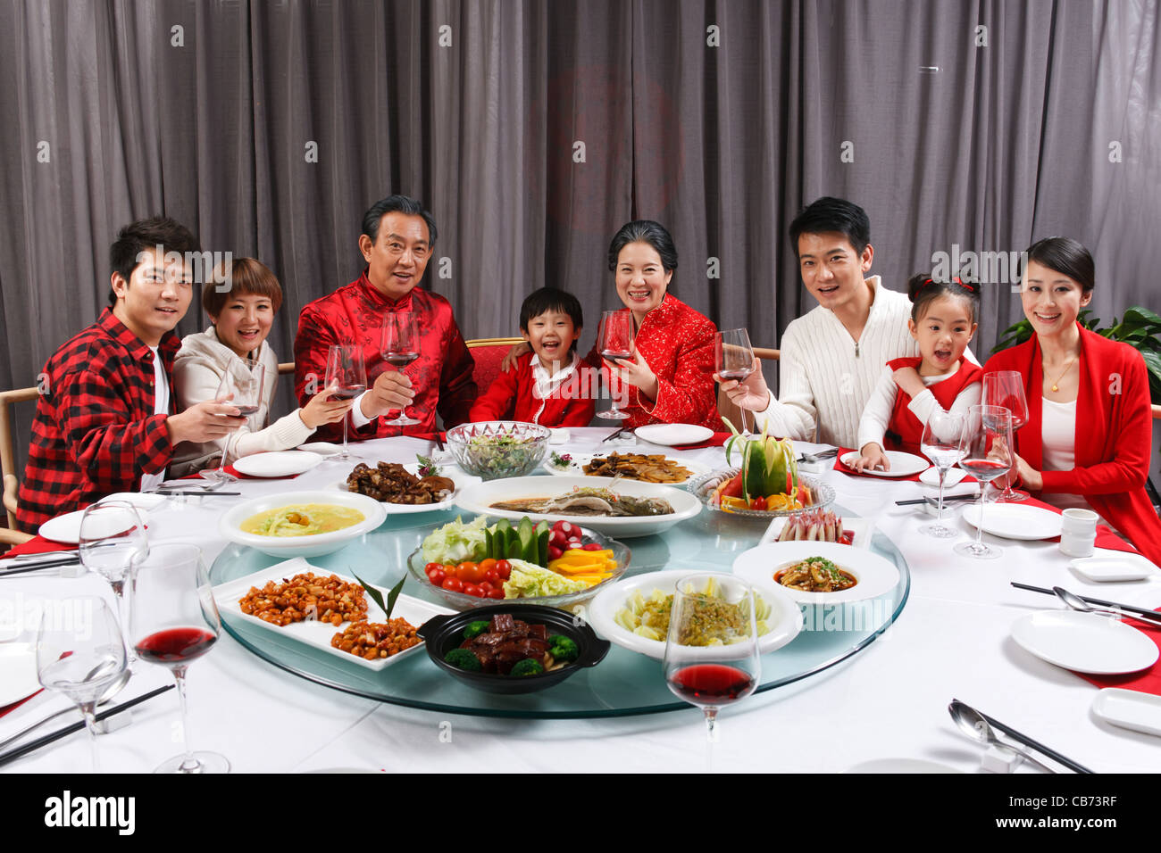 Chinese New Year celebrating Stock Photo - Alamy