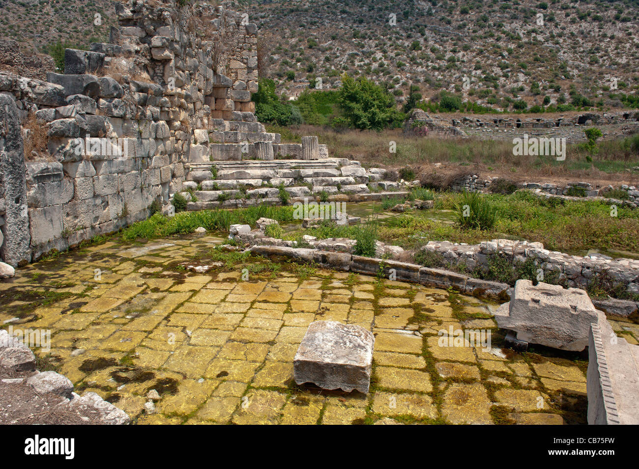 Limyra ancient Lycian city Finike Antalya Turkey Stock Photo