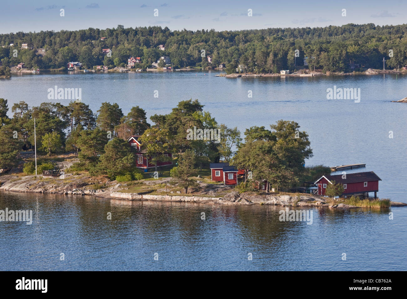 Stockholm Archipelago on the Baltic Sea in Sweden;Scandinavia,Europe