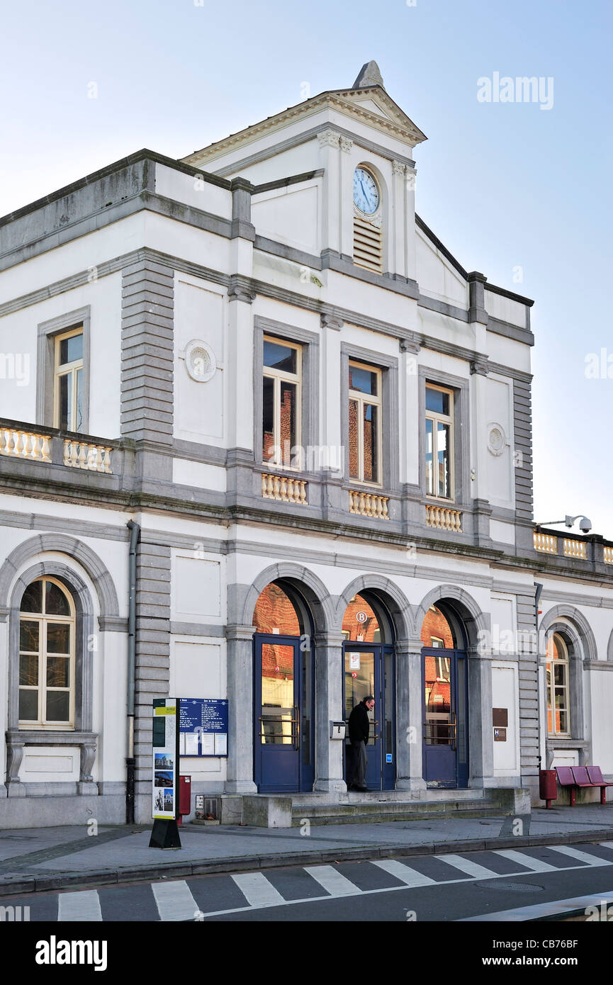 Railway station ronse oldest train hires stock photography and images