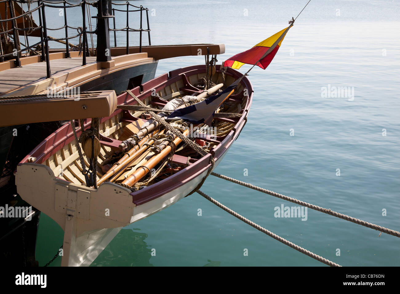 Lifeboat of the Pride of Baltimore. Tall Ships 2011 Navy Pier, Chicago
