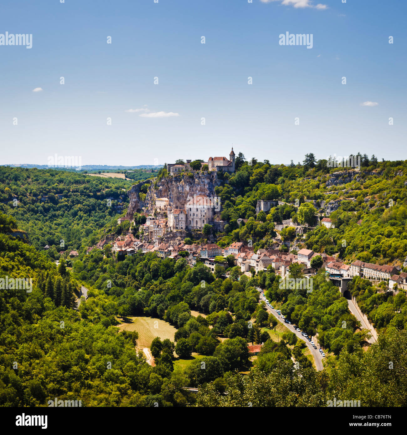Rocamadour, Lot, France, Europe Stock Photo
