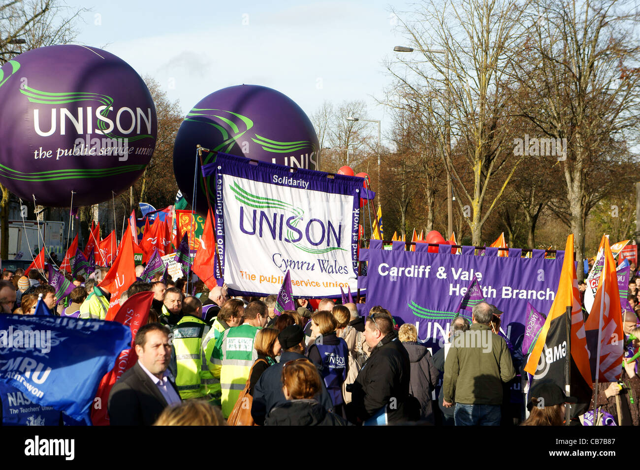 Public activists holding rally hi res stock photography and images Alamy