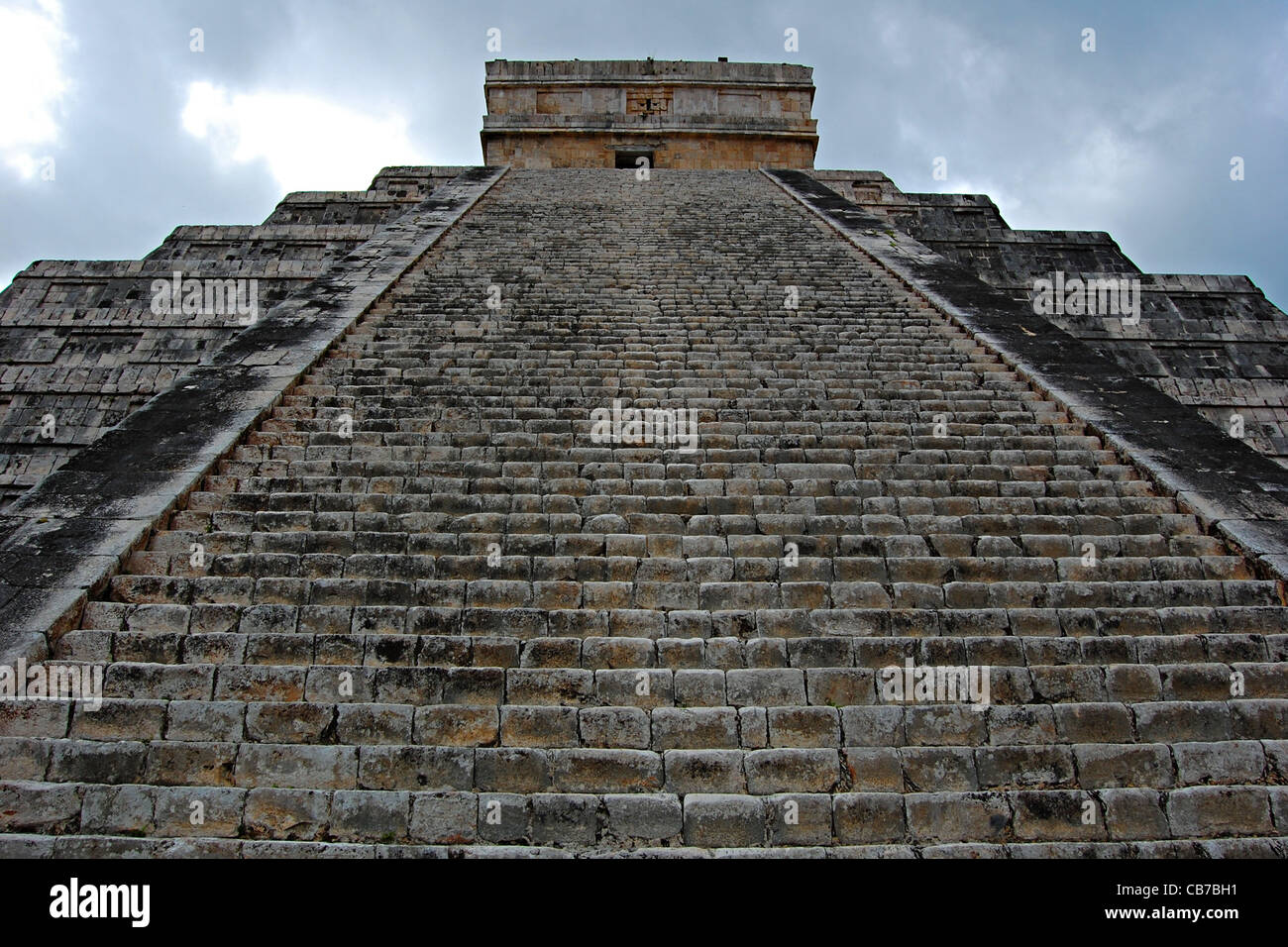 El Castillo, Chichen Itza, Mexico Stock Photo