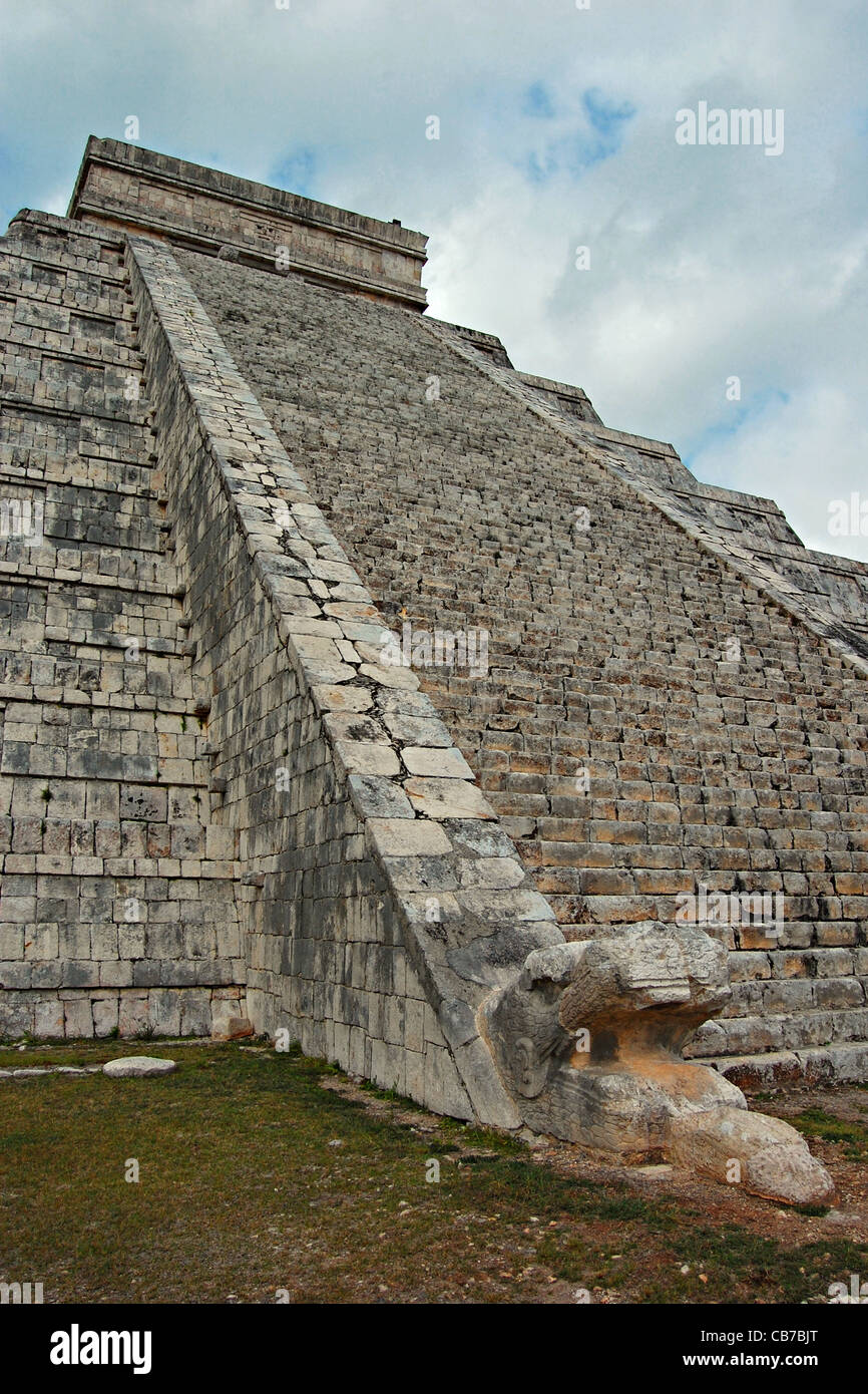 El Castillo, Chichen Itza, Mexico Stock Photo