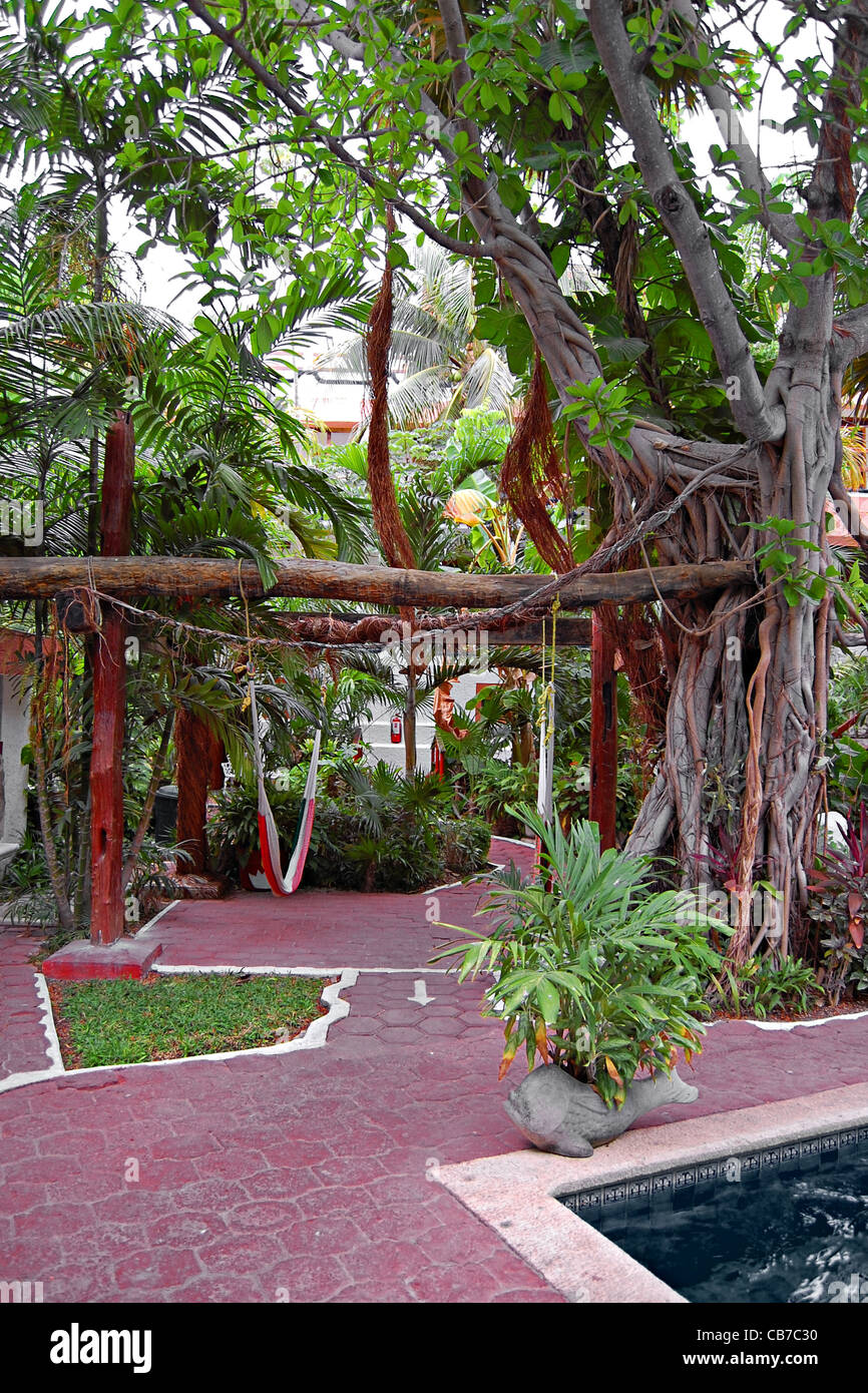 Hotel el Rey Del Caribe, Cancun, Mexico Stock Photo