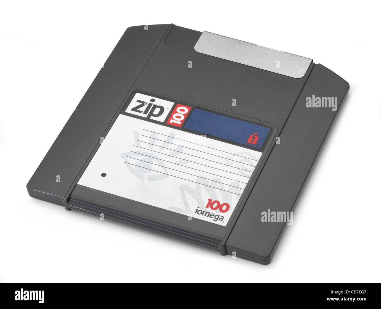 iomega Zip disk from 1994 Stock Photo