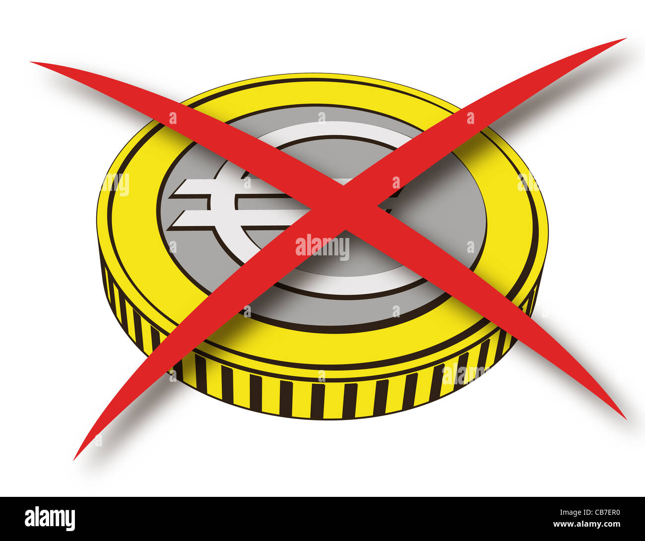 euro-symbol-vector-coin-with-negative-cross-stock-photo-alamy