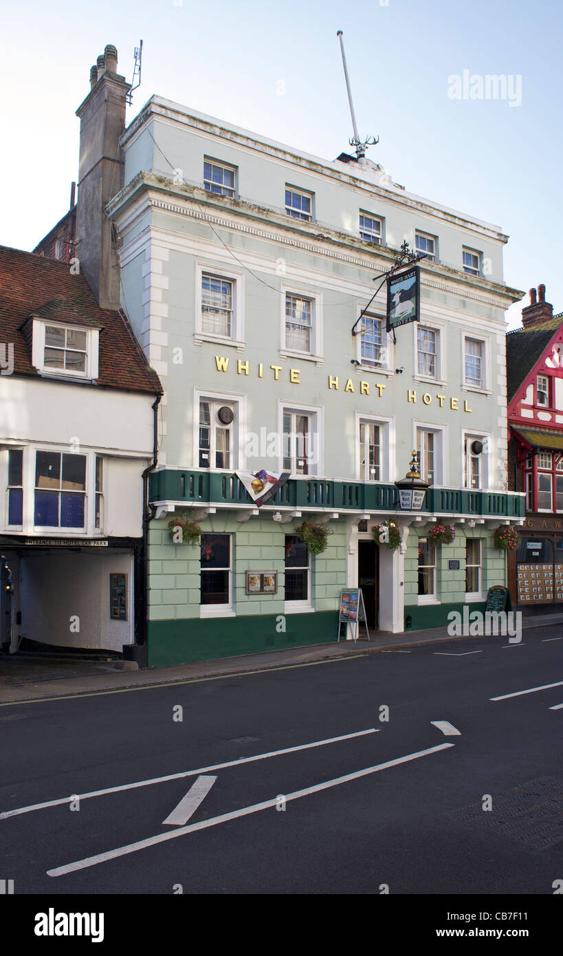 White Hart Hotel in Lewes Stock Photo - Alamy