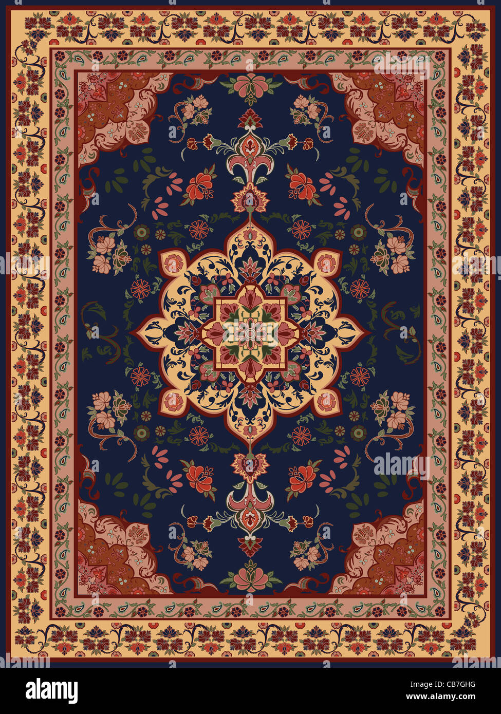 Carpet Design Stock Photo Alamy