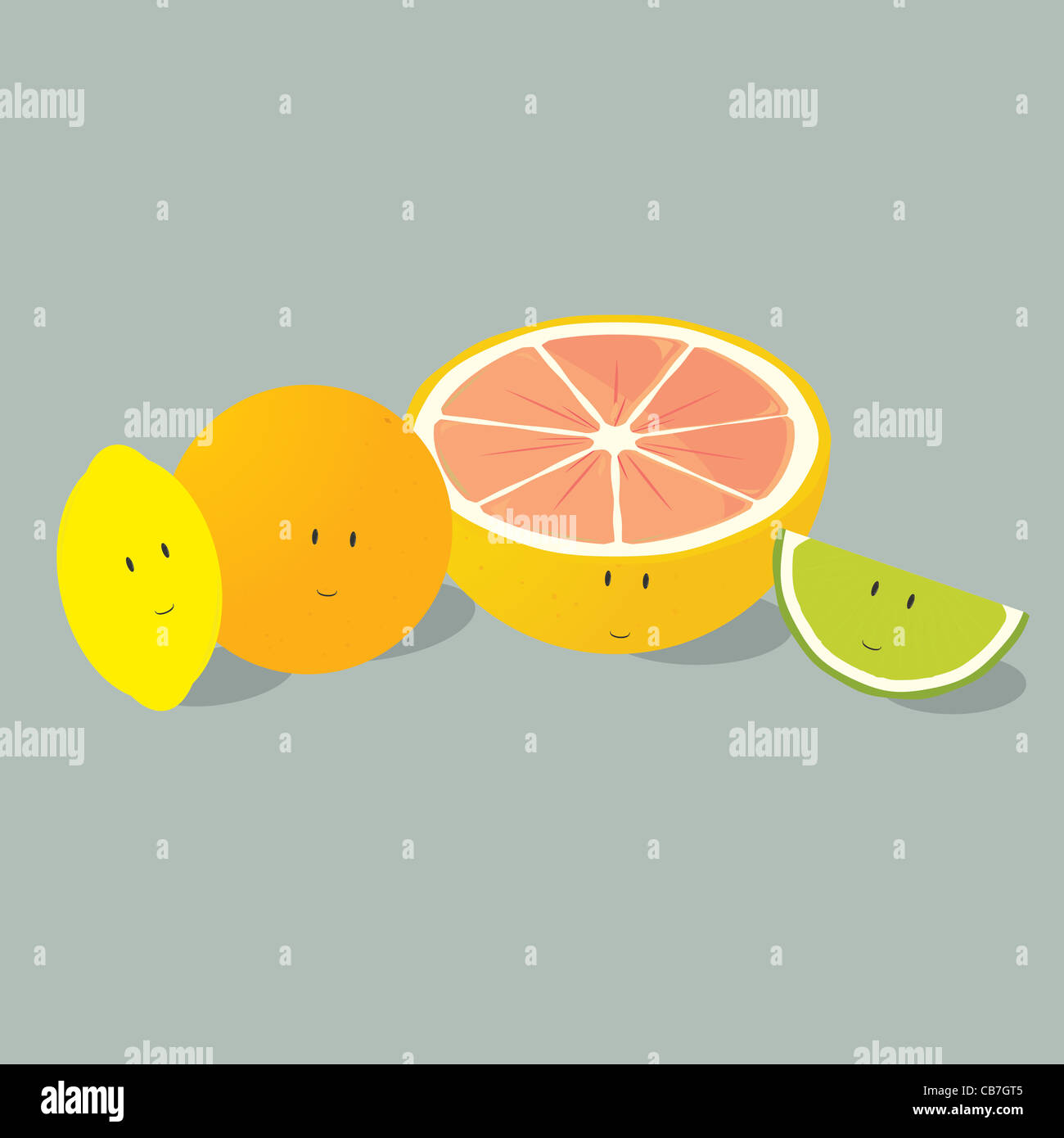 Cartoon lime hi-res stock photography and images - Alamy