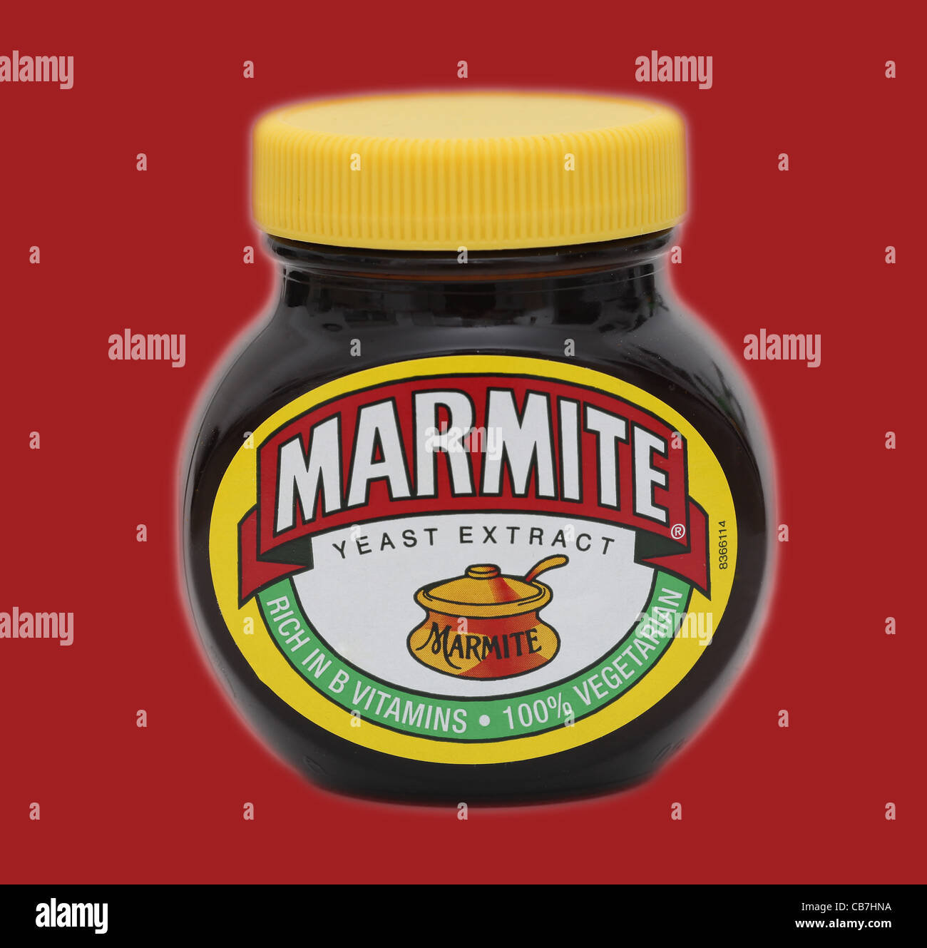 A jar of Marmite. Stock Photo