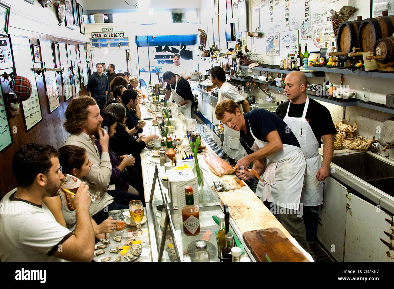 Fish Restaurant Swan Oyster Depot San Francisco California