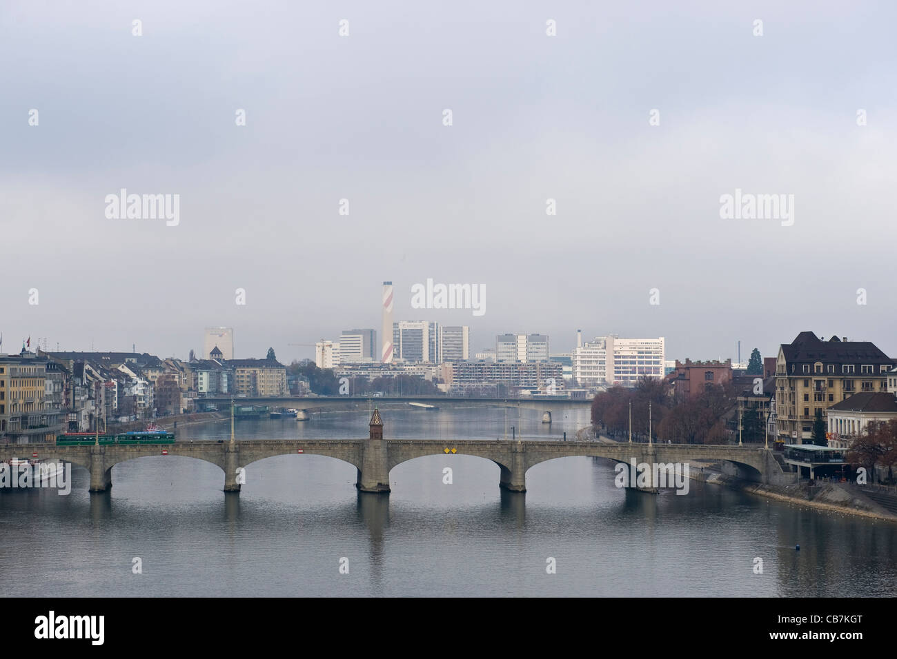 Rhein river, Basel, Switzerland Stock Photo - Alamy