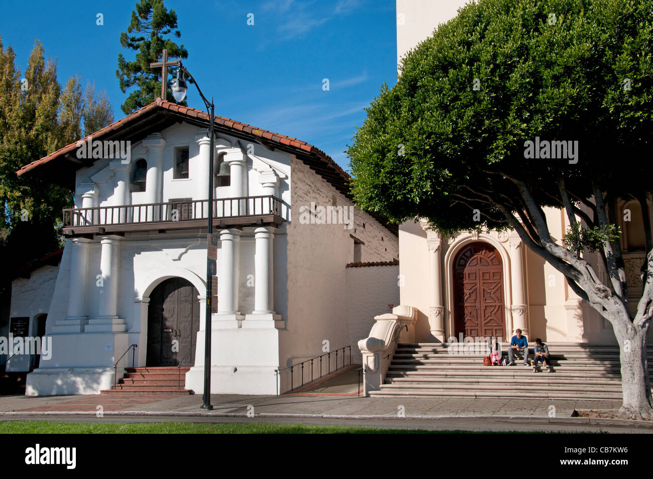 Mission San Francisco de Asis California church monastery  USA American United States of America Stock Photo