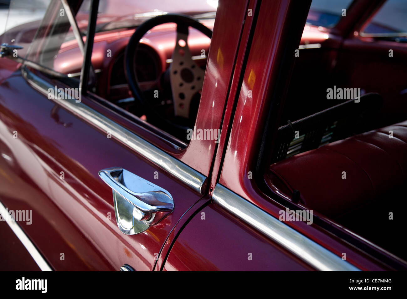 Vintage Ford detail, Havana (La Habana), Cuba Stock Photo Alamy