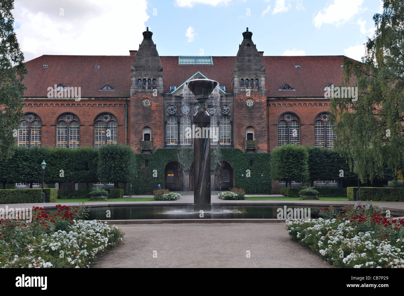 Copenhagen: The Royal Library of Denmark Stock Photo