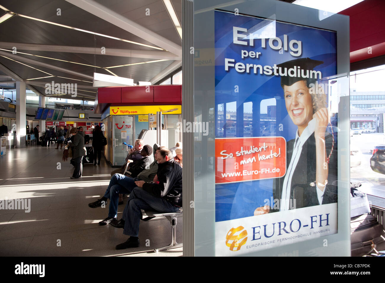 Berlin Tegel airport Germany. Photo:Jeff Gilbert Stock Photo
