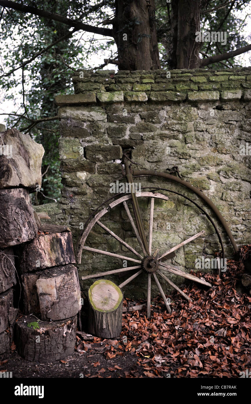 Wooden penny farthing hi-res stock photography and images - Alamy