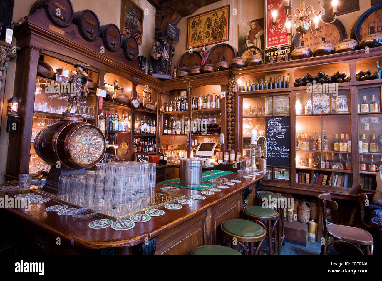 Beer House, Amsterdam, The Netherlands Stock Photo