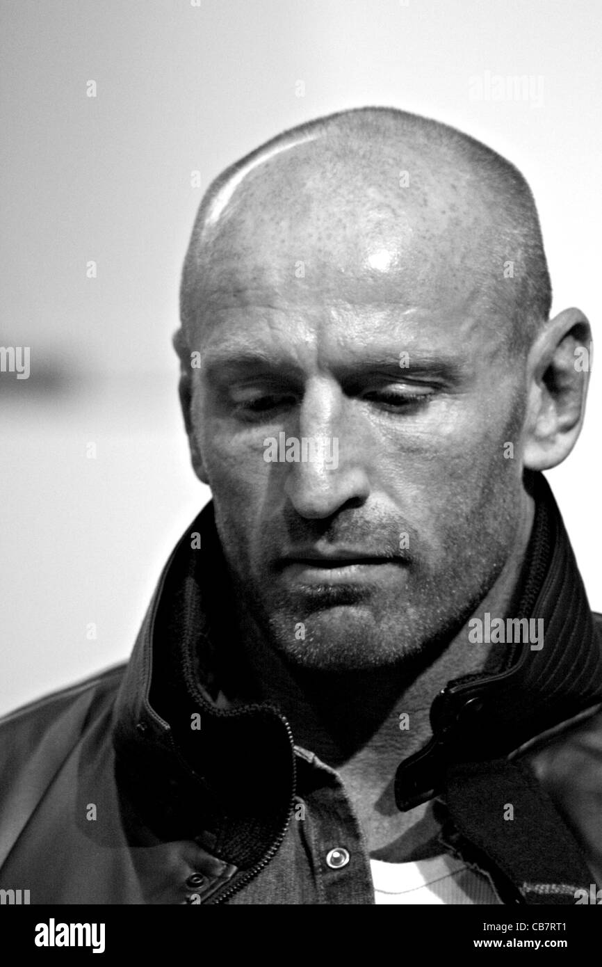 Welsh rugby player Gareth Thomas Stock Photo