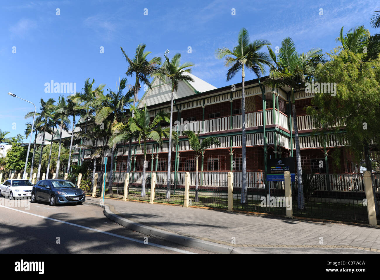 St Patrick's College, All Girls Catholic School, The Strand, Townsville, Queensland, Australia Stock Photo