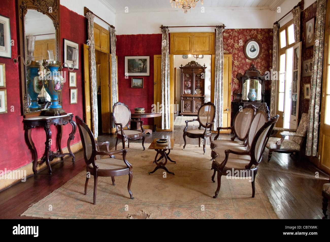 Island of Mauritius. Eureka House, fine restored colonial home built in