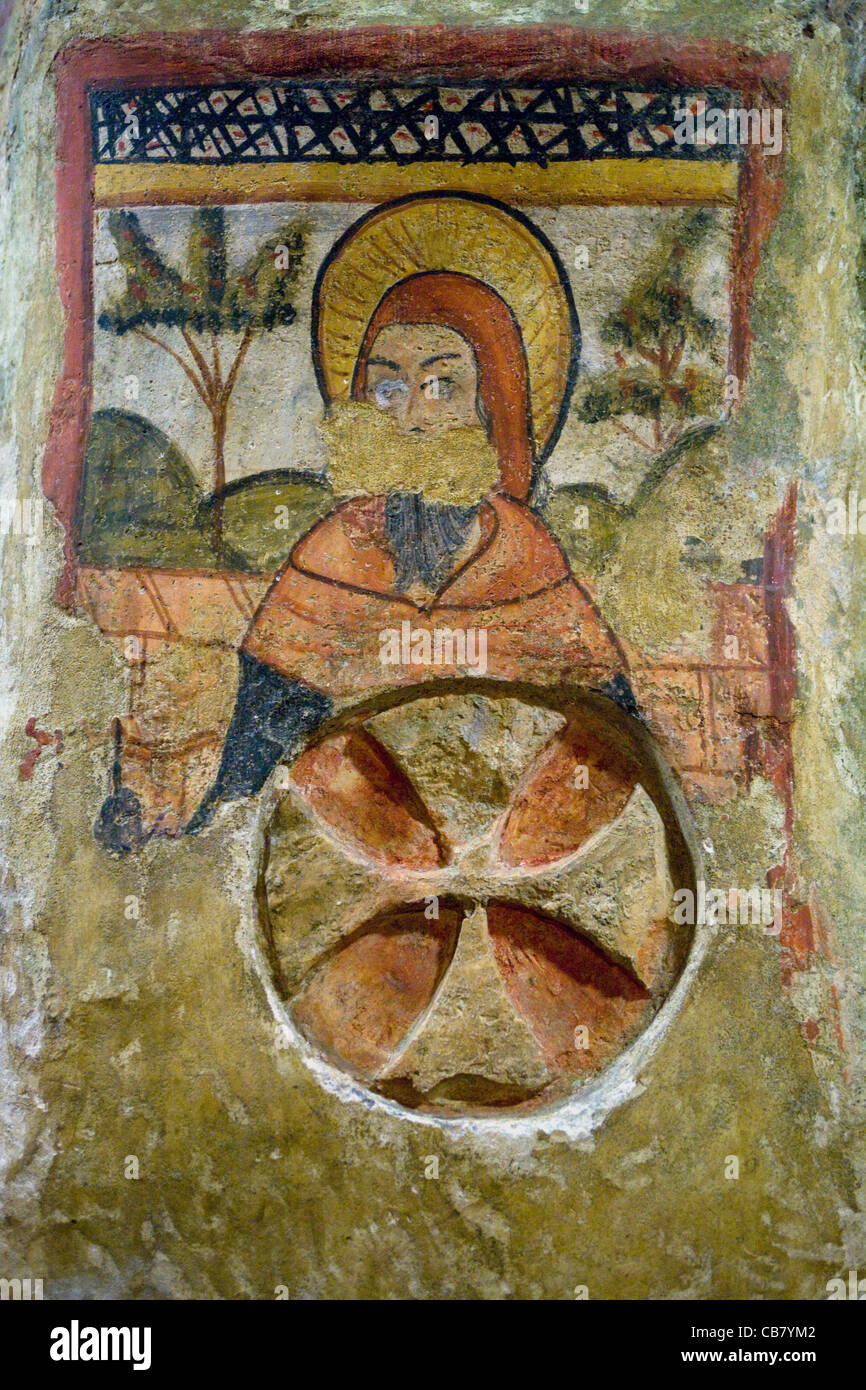 Rabat: St. Agatha's Catacombs: unknown painting Stock Photo - Alamy