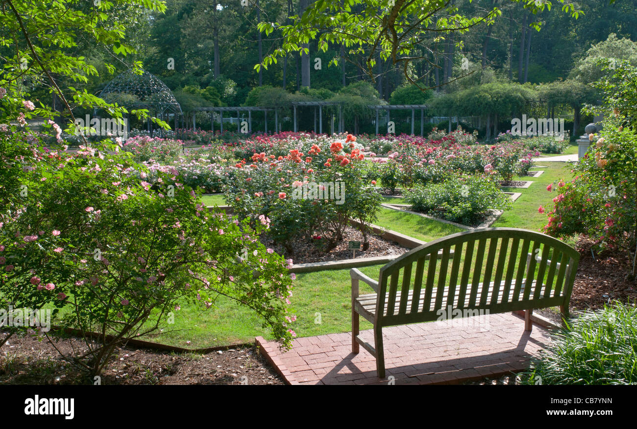 Alabama Birmingham Birmingham Botanical Gardens Stock Photo