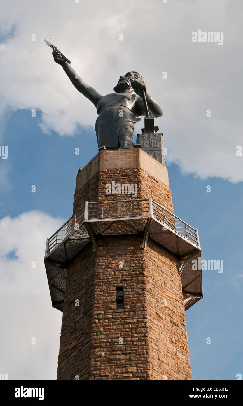 Alabama, Birmingham, Vulcan Park, Vulcan Statue, 56 feet high on 124