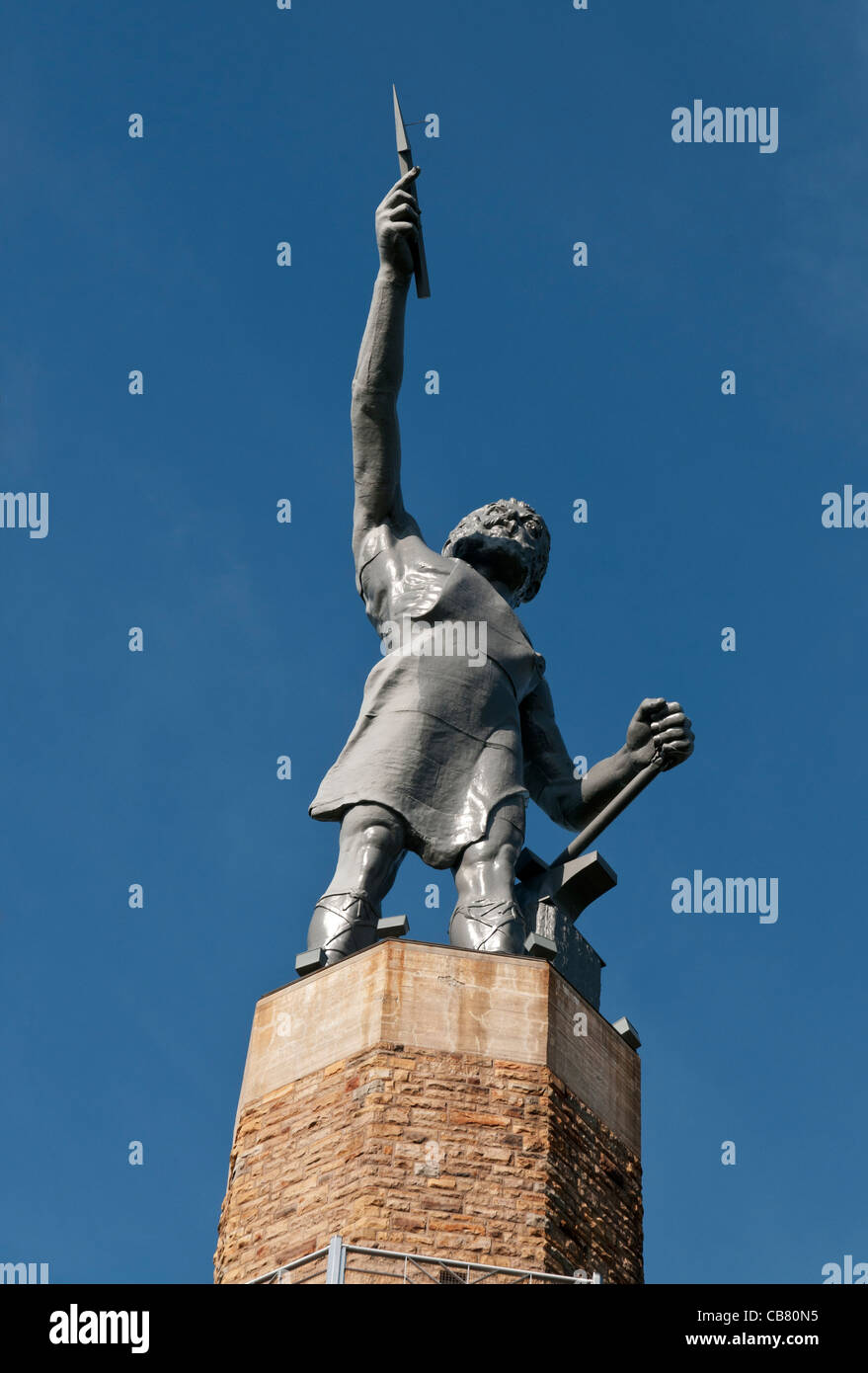 Alabama, Birmingham, Vulcan Park, Vulcan Statue, 56 feet high on 124